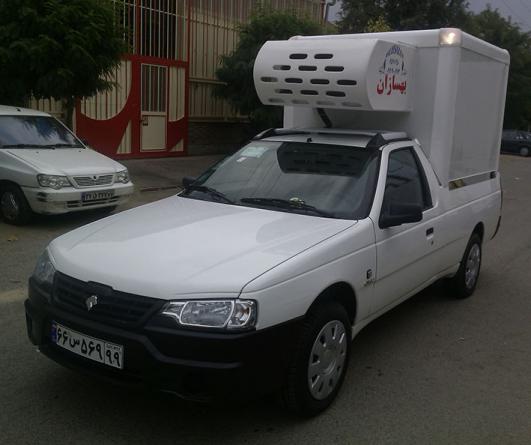 بررسی نوع منبع تغذیه یخچال ماشین وانت