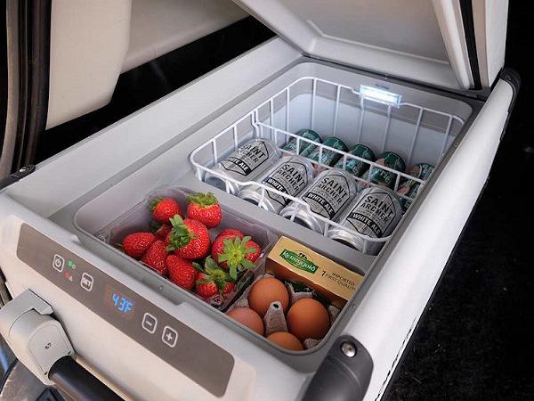 بررسی حداکثر دما یخچال خودرو بزرگ